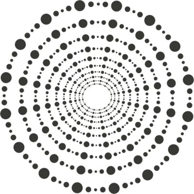 Halftone Spiral Background 88