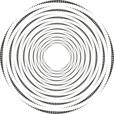 Halftone Spiral Background 11