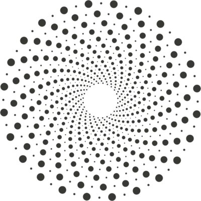 Halftone Spiral Background 95