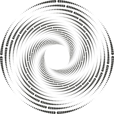 Halftone Spiral Background 5