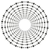 Halftone Spiral Background 87