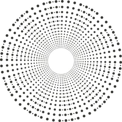 Halftone Spiral Background 102