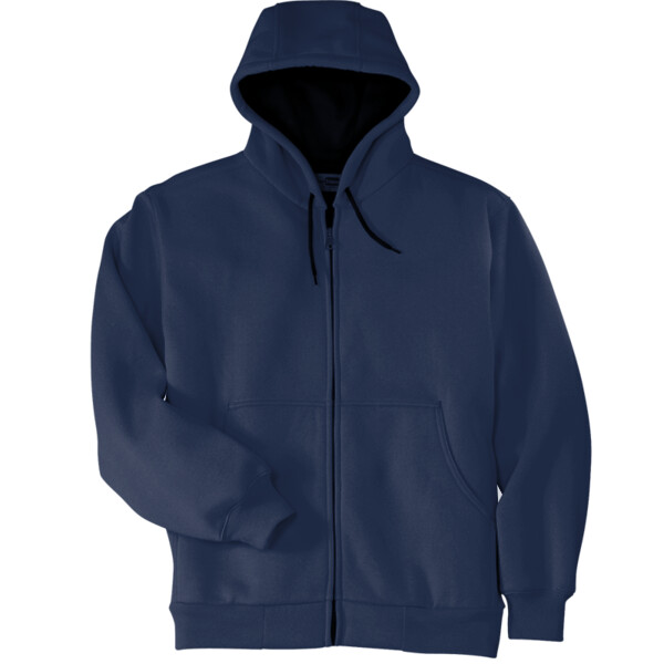 Heavyweight thermal lined hooded sweatshirt hotsell