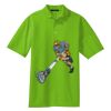 Poly Bamboo Charcoal Birdseye Jacquard Polo Thumbnail