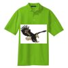 Poly Bamboo Charcoal Birdseye Jacquard Polo Thumbnail