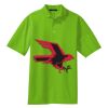 Poly Bamboo Charcoal Birdseye Jacquard Polo Thumbnail