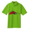 Poly Bamboo Charcoal Birdseye Jacquard Polo Thumbnail