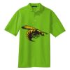 Poly Bamboo Charcoal Birdseye Jacquard Polo Thumbnail