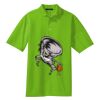 Poly Bamboo Charcoal Birdseye Jacquard Polo Thumbnail