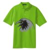 Poly Bamboo Charcoal Birdseye Jacquard Polo Thumbnail