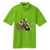 Poly Bamboo Charcoal Birdseye Jacquard Polo Thumbnail