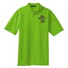 Poly Bamboo Charcoal Birdseye Jacquard Polo Thumbnail