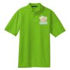 Poly Bamboo Charcoal Birdseye Jacquard Polo Thumbnail