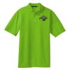 Poly Bamboo Charcoal Birdseye Jacquard Polo Thumbnail