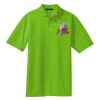 Poly Bamboo Charcoal Birdseye Jacquard Polo Thumbnail