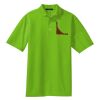 Poly Bamboo Charcoal Birdseye Jacquard Polo Thumbnail