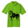 Poly Bamboo Charcoal Birdseye Jacquard Polo Thumbnail