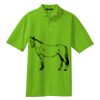 Poly Bamboo Charcoal Birdseye Jacquard Polo Thumbnail