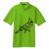 Poly Bamboo Charcoal Birdseye Jacquard Polo Thumbnail