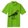 Poly Bamboo Charcoal Birdseye Jacquard Polo Thumbnail