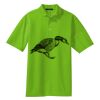 Poly Bamboo Charcoal Birdseye Jacquard Polo Thumbnail