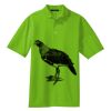 Poly Bamboo Charcoal Birdseye Jacquard Polo Thumbnail