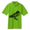 Poly Bamboo Charcoal Birdseye Jacquard Polo Thumbnail