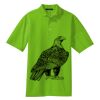 Poly Bamboo Charcoal Birdseye Jacquard Polo Thumbnail