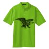 Poly Bamboo Charcoal Birdseye Jacquard Polo Thumbnail