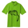 Poly Bamboo Charcoal Birdseye Jacquard Polo Thumbnail