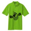 Poly Bamboo Charcoal Birdseye Jacquard Polo Thumbnail