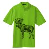 Poly Bamboo Charcoal Birdseye Jacquard Polo Thumbnail