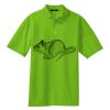 Poly Bamboo Charcoal Birdseye Jacquard Polo Thumbnail