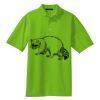 Poly Bamboo Charcoal Birdseye Jacquard Polo Thumbnail