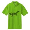 Poly Bamboo Charcoal Birdseye Jacquard Polo Thumbnail