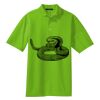 Poly Bamboo Charcoal Birdseye Jacquard Polo Thumbnail