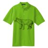 Poly Bamboo Charcoal Birdseye Jacquard Polo Thumbnail