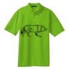 Poly Bamboo Charcoal Birdseye Jacquard Polo Thumbnail