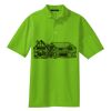 Poly Bamboo Charcoal Birdseye Jacquard Polo Thumbnail