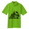 Poly Bamboo Charcoal Birdseye Jacquard Polo Thumbnail