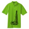 Poly Bamboo Charcoal Birdseye Jacquard Polo Thumbnail