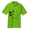 Poly Bamboo Charcoal Birdseye Jacquard Polo Thumbnail