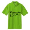 Poly Bamboo Charcoal Birdseye Jacquard Polo Thumbnail