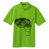 Poly Bamboo Charcoal Birdseye Jacquard Polo Thumbnail