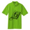 Poly Bamboo Charcoal Birdseye Jacquard Polo Thumbnail