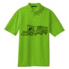 Poly Bamboo Charcoal Birdseye Jacquard Polo Thumbnail