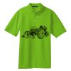 Poly Bamboo Charcoal Birdseye Jacquard Polo Thumbnail