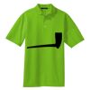 Poly Bamboo Charcoal Birdseye Jacquard Polo Thumbnail