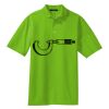 Poly Bamboo Charcoal Birdseye Jacquard Polo Thumbnail