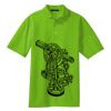 Poly Bamboo Charcoal Birdseye Jacquard Polo Thumbnail